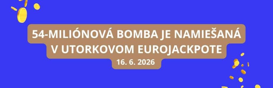Eurojackpot v utorok láka
