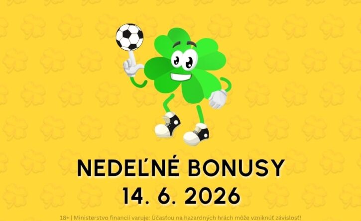 Free spiny a bonusy dnes 14.6. 2026