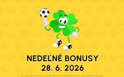 Free spiny a bonusy dnes 28. 6. 2026