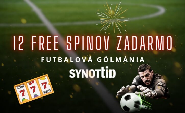 Futbalová golmania 12 FS ZADARMO v Synottipe