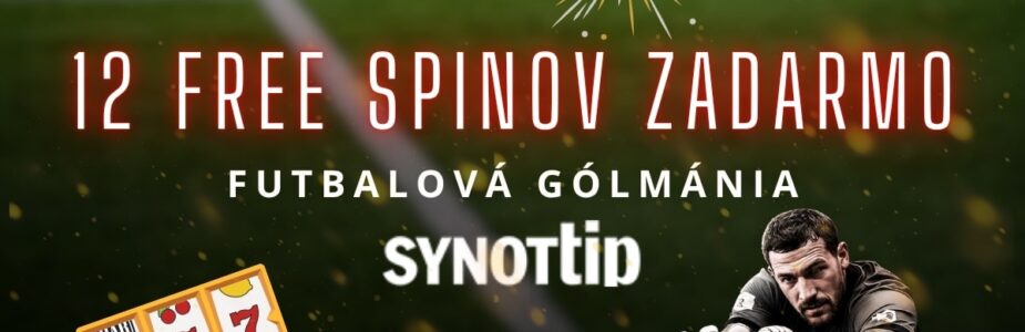 Futbalová golmania 12 FS ZADARMO v Synottipe