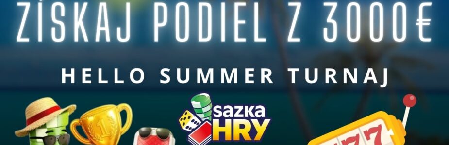 Hello Summer turnaj v SazkaHry