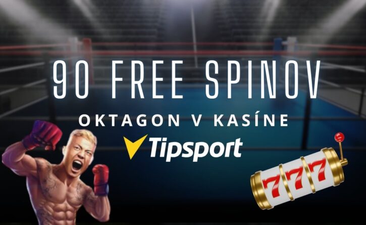 Oktagon v Tipsport kasíne - 90 free spinov