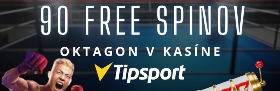 Oktagon v Tipsport kasíne - 90 free spinov