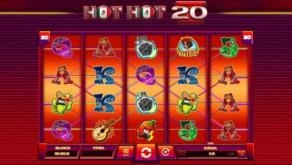 Hot Hot 20 od Kajot
