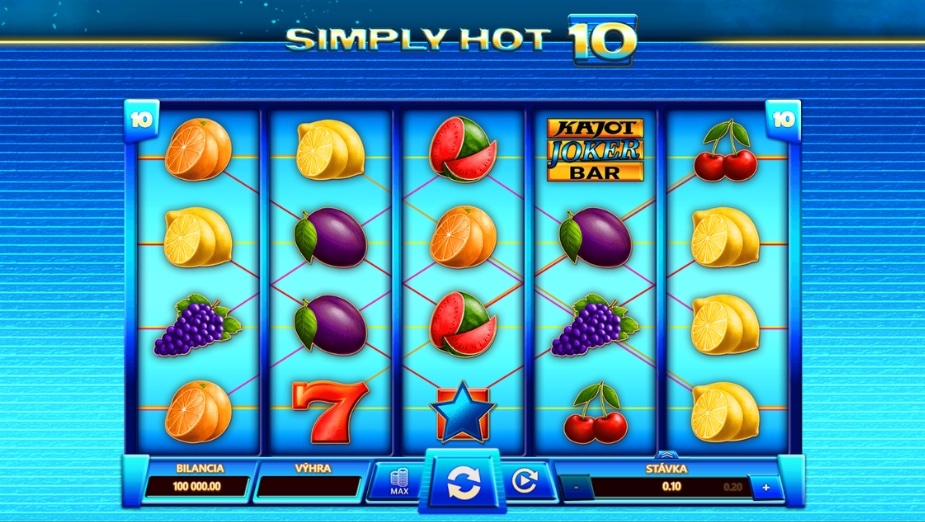 Simply Hot 10 od Kajot