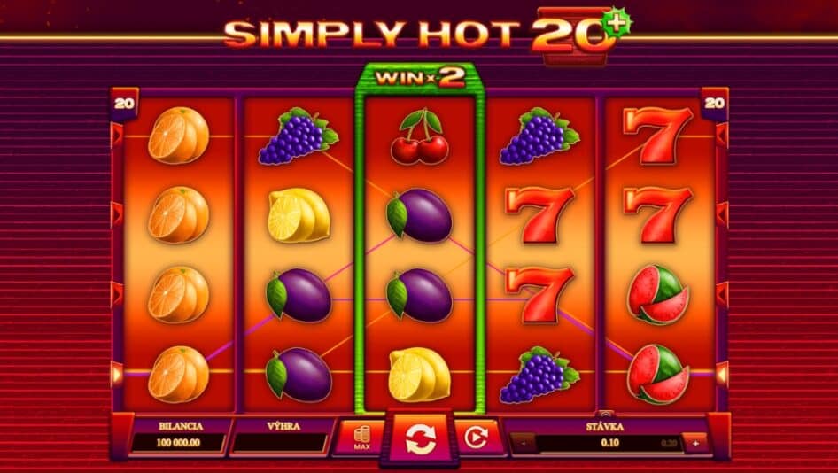 Simply Hot 20 + od Kajot