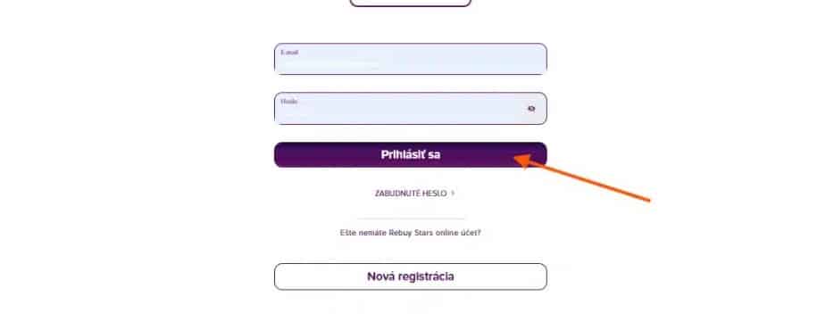Potrvd prihlasenie v Rebuy Stars