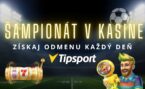 Šampionát v kasíne Tipsport: Free spiny a bonusy každý deň