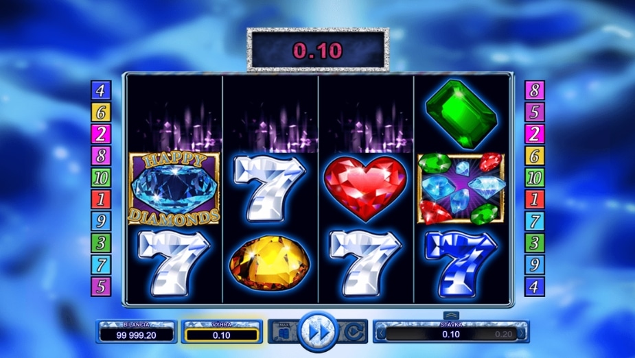 Téma a symboly Happy Diamonds