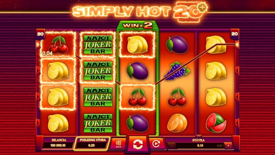Téma a symboly Simply Hot 20 +