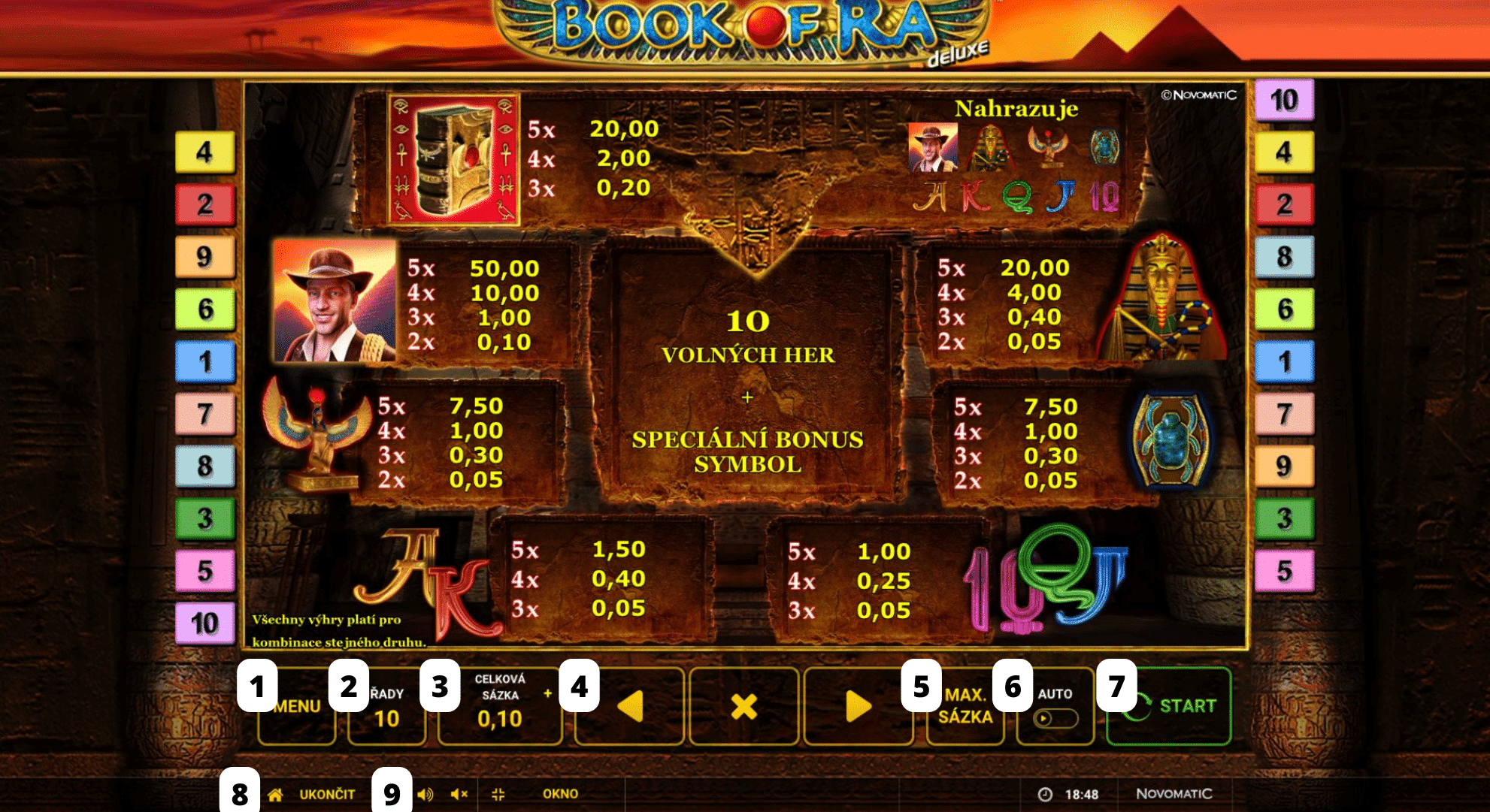 Book of Ra Deluxe online automat