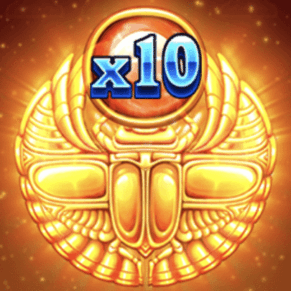 Symbol EXTRA SCATTER symbol automatu Multi Golden Scarabs od Synot