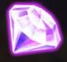 Symbol Ružový diamant automatu Gem Stone Street od Kajot