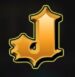 Symbol Písmeno J automatu Demon Master Street od Kajot