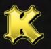 Symbol Písmeno K automatu Demon Master Street od Kajot
