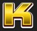 Symbol Písmeno K automatu Goooooal od Tech4bet