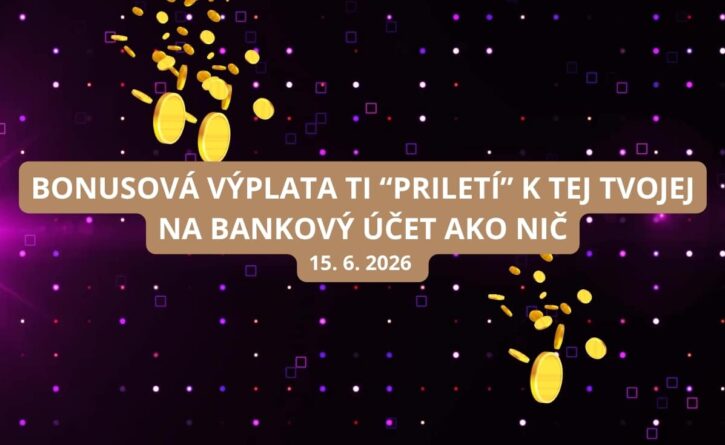 Nová výplata k Extra výplate