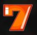Symbol Červená sedmička automatu Dynamite 27 Street od Kajot