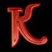 Symbol Písmeno K automatu Book of Ra Deluxe od Novomatic