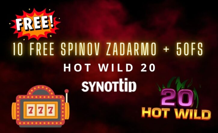10 free spinov ZADARMO v Synottipe