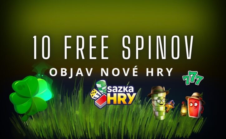 10 free spinov v SazkaHry novinky