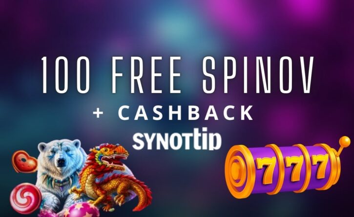 100 FS + Cashback v Synottipe