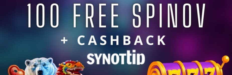 100 FS + Cashback v Synottipe