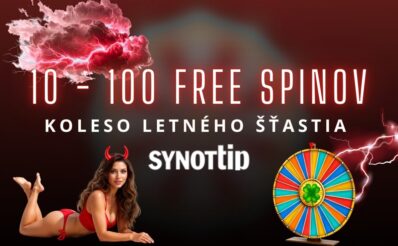 100 FS koleso šťastia v Synottipe