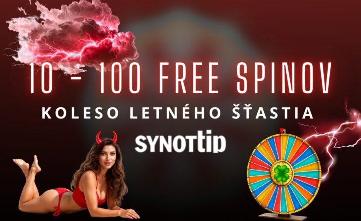 100 FS koleso šťastia v Synottipe