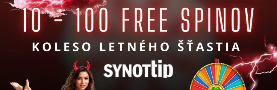 100 FS koleso šťastia v Synottipe