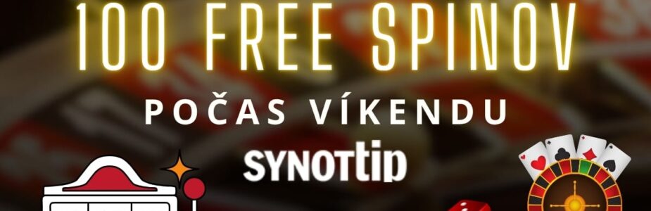 100 free spinov v Synottipe