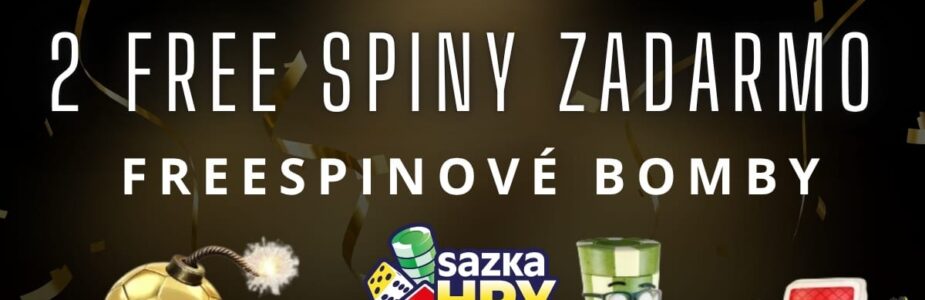 2 free spiny zadarmo v SazkaHry kasíne