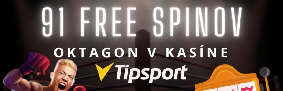 91 free spinov v Tipsport kasíne