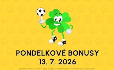 Free spiny a bonusy dnes 13. 7. 2026