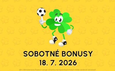 Free spiny a bonusy dnes 18. 7. 2026