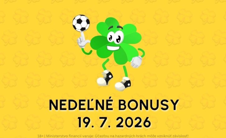 Free spiny a bonusy dnes 19. 7. 2026