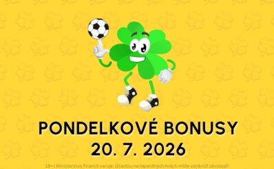 Free spiny a bonusy dnes 20.7.2026