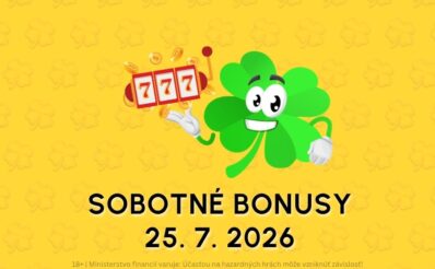 Free spiny a bonusy dnes 25. 7. 2026