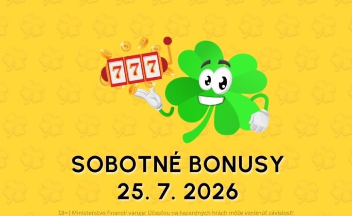 Free spiny a bonusy dnes 25. 7. 2026