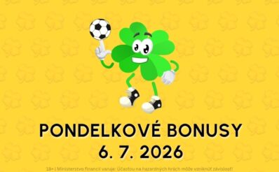 Free spiny a bonusy dnes 6.7.2026