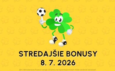 Free spiny a bonusy dnes 8. 7. 2026