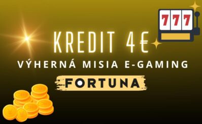 Kredit 4 € vo Fortune