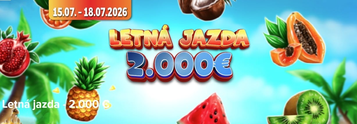 Letná jazda v Rebuy Stars
