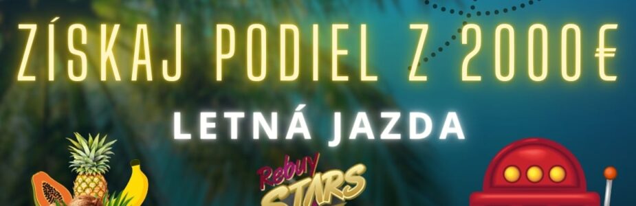 Letná jazda v RebuyStars