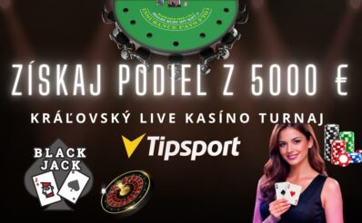 Live kasíno turnaj v Tipsport kasíne