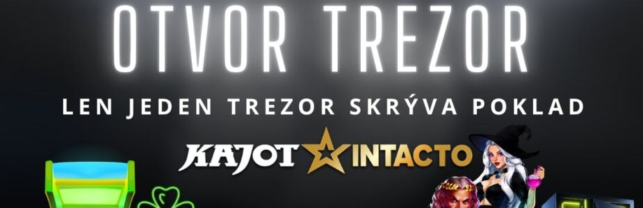 Otvor trezor v KajotIntacto kasíne