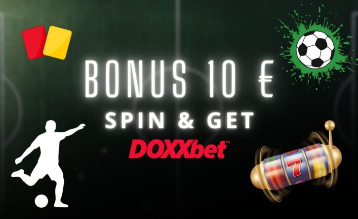 SPIN & GET - 10 € v Doxxbet