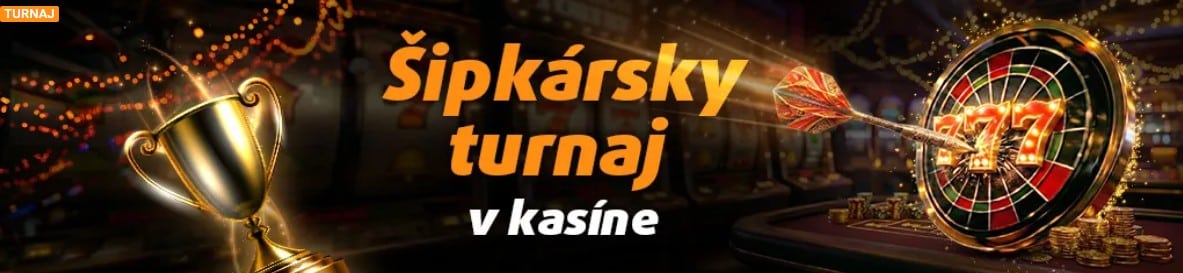 Sipkarsky turnaj v online kasíne Tipsport