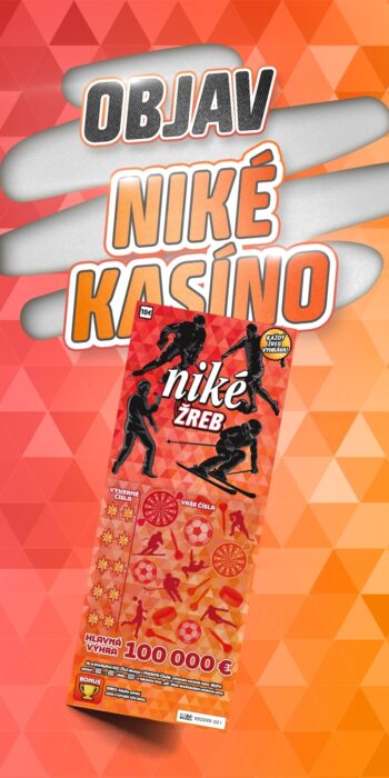 Stierací žreb Niké žreb nezotretý